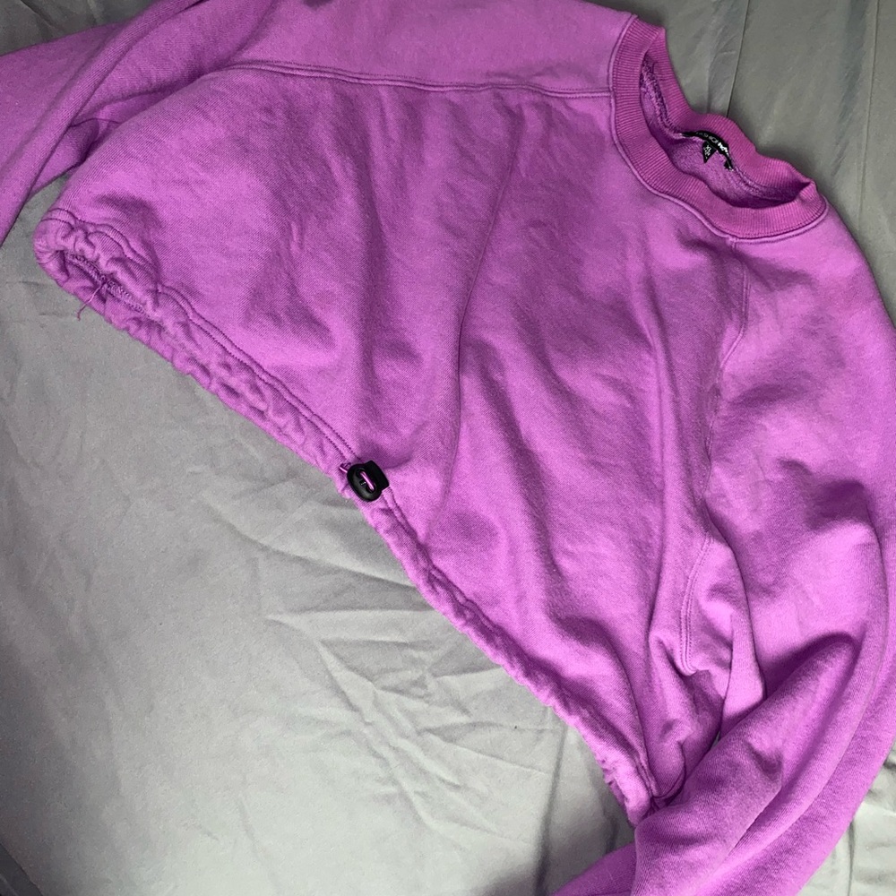 Purple sweater
